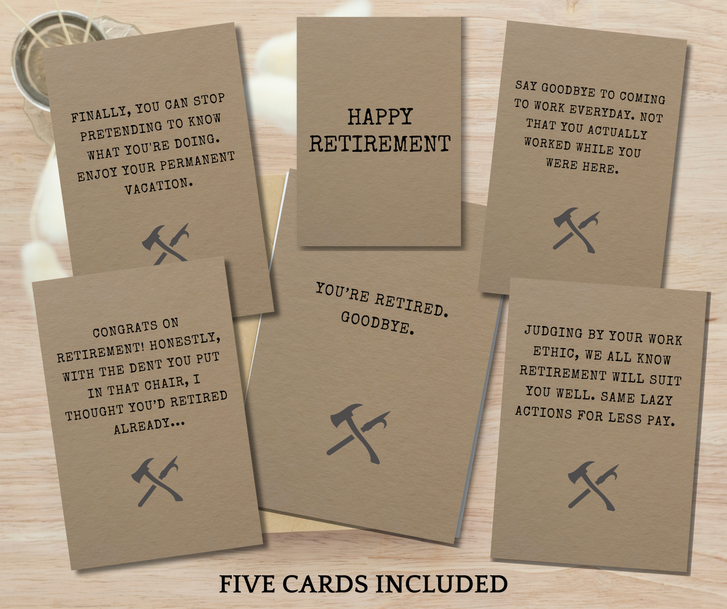 Honest Firefighter Cards