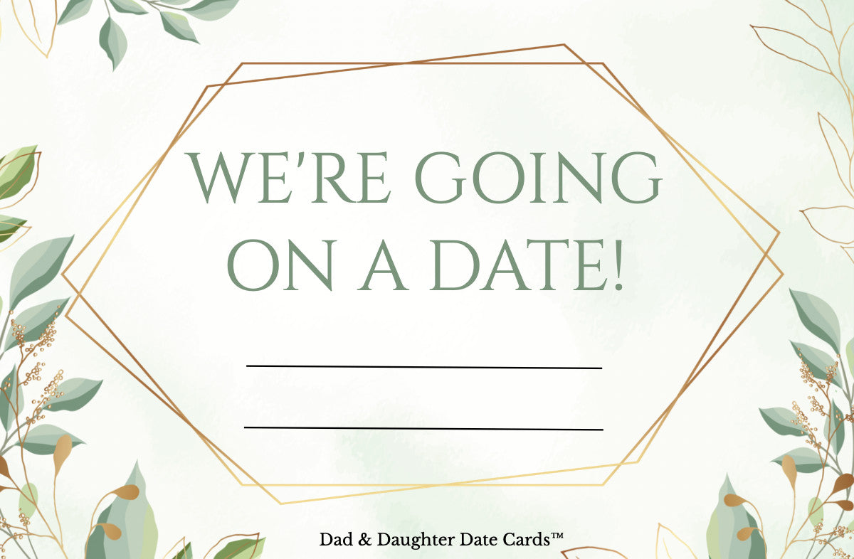 Dad & Daughter Date Cards (4)